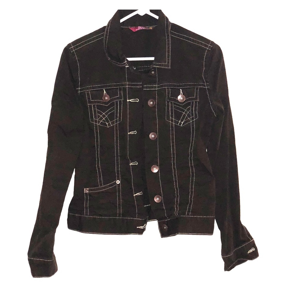 Brown jean  jacket